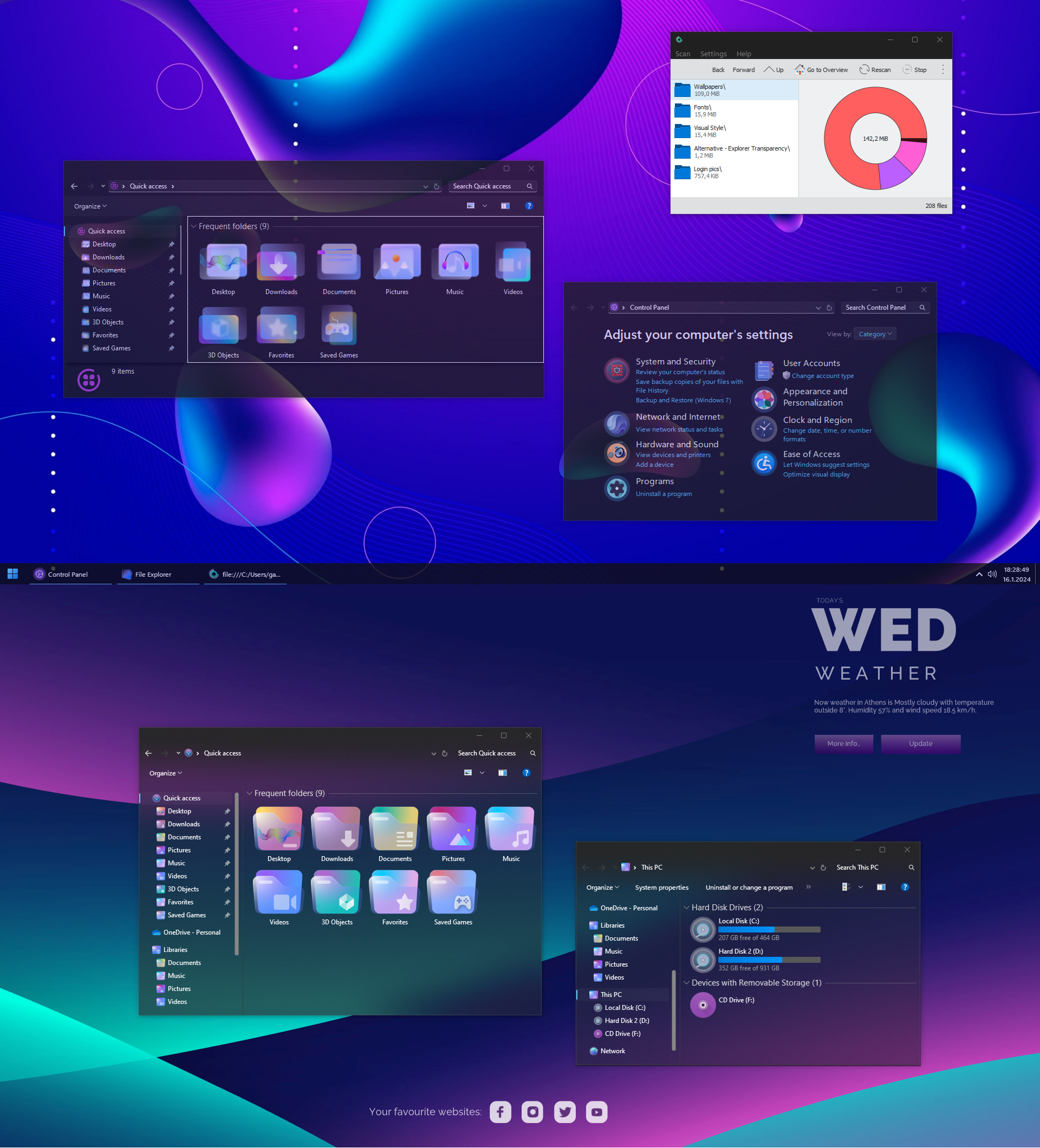 Glassy Icon Themes 7TSP v.Final by Windowz3e on DeviantArt