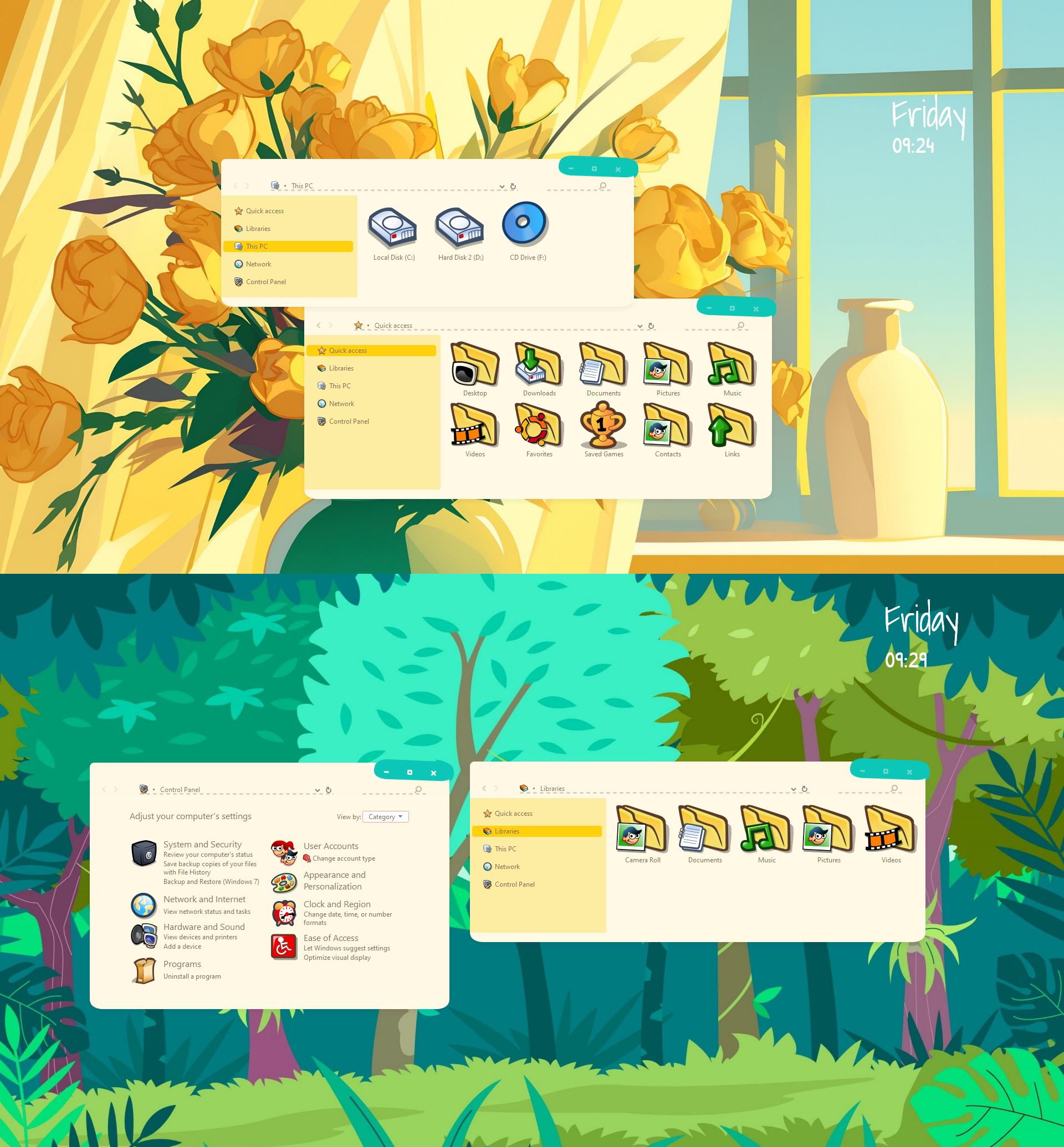 Gartoon icon theme by Digifeye on DeviantArt