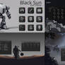 Black-Sun Icon Theme for Windows