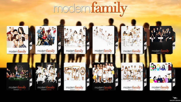 Modern Family Folder Icon Pack 1