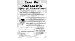 March 1 National Day of Action for Education