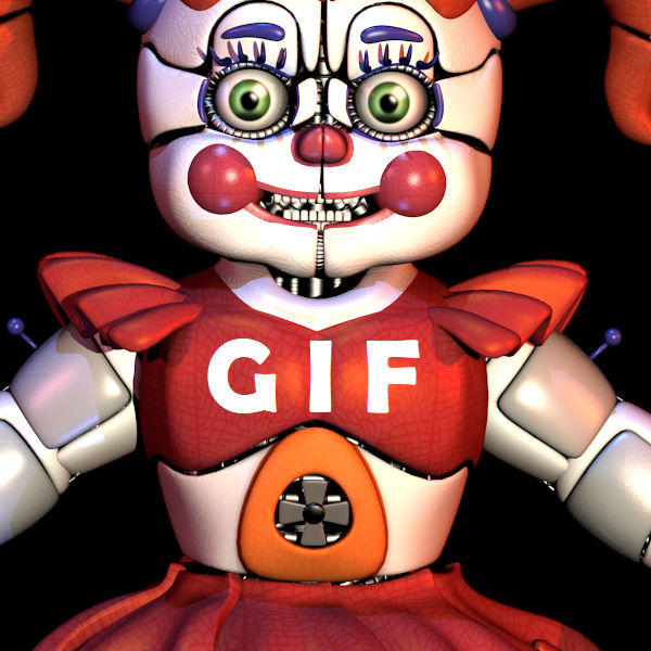 Making Of Baby V5 Fnaf Sl Blender By Chuizaproductions On