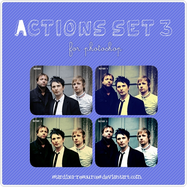 Actions set 3