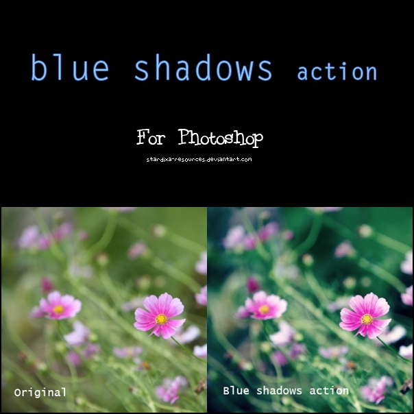 Blue shadows action