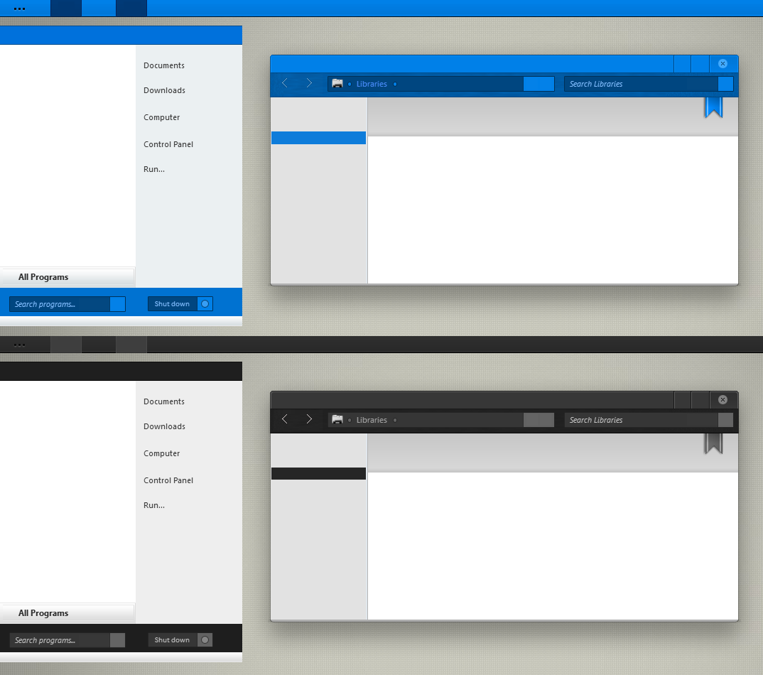 Nexa-Blue-Black For Win7