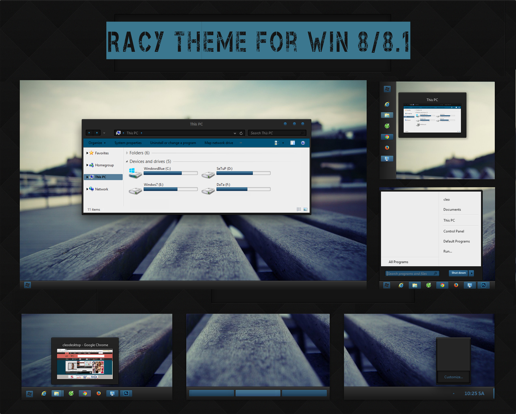 Racy Theme for Win8/8.1(Final Update)