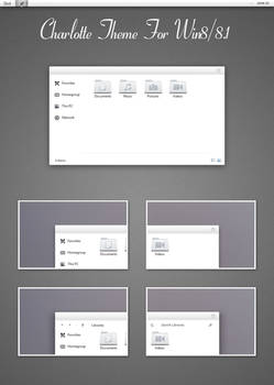 Charlotte Theme for Win8/8.1