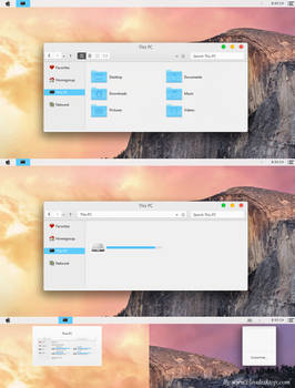 OS X Yosemite Theme Windows 8.1