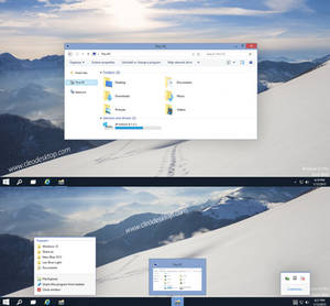 Windows10 Build 9901 Theme Windows 8.1
