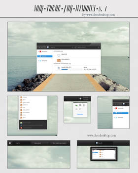 Noir Theme Windows 8.1