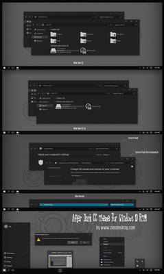 After Dark CC Theme Windows 10 RTM ( v2 Update)