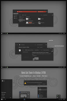 Numix Dark Theme For Windows 10 RTM ( v2 Updated)
