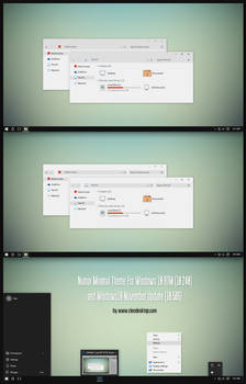 Numix Minimal Theme For Windows10 November Update