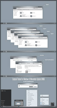 Comporal Theme Windows10 TH2 Build 10586