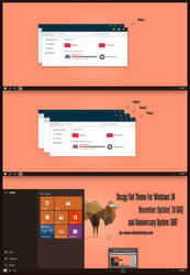 Docgg Flat Theme Win10 Anniversary Update