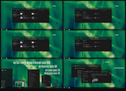 Aero Dark Theme Win10 Fall Creators