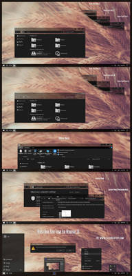 Hover Dark Aero Theme Windows10 1909