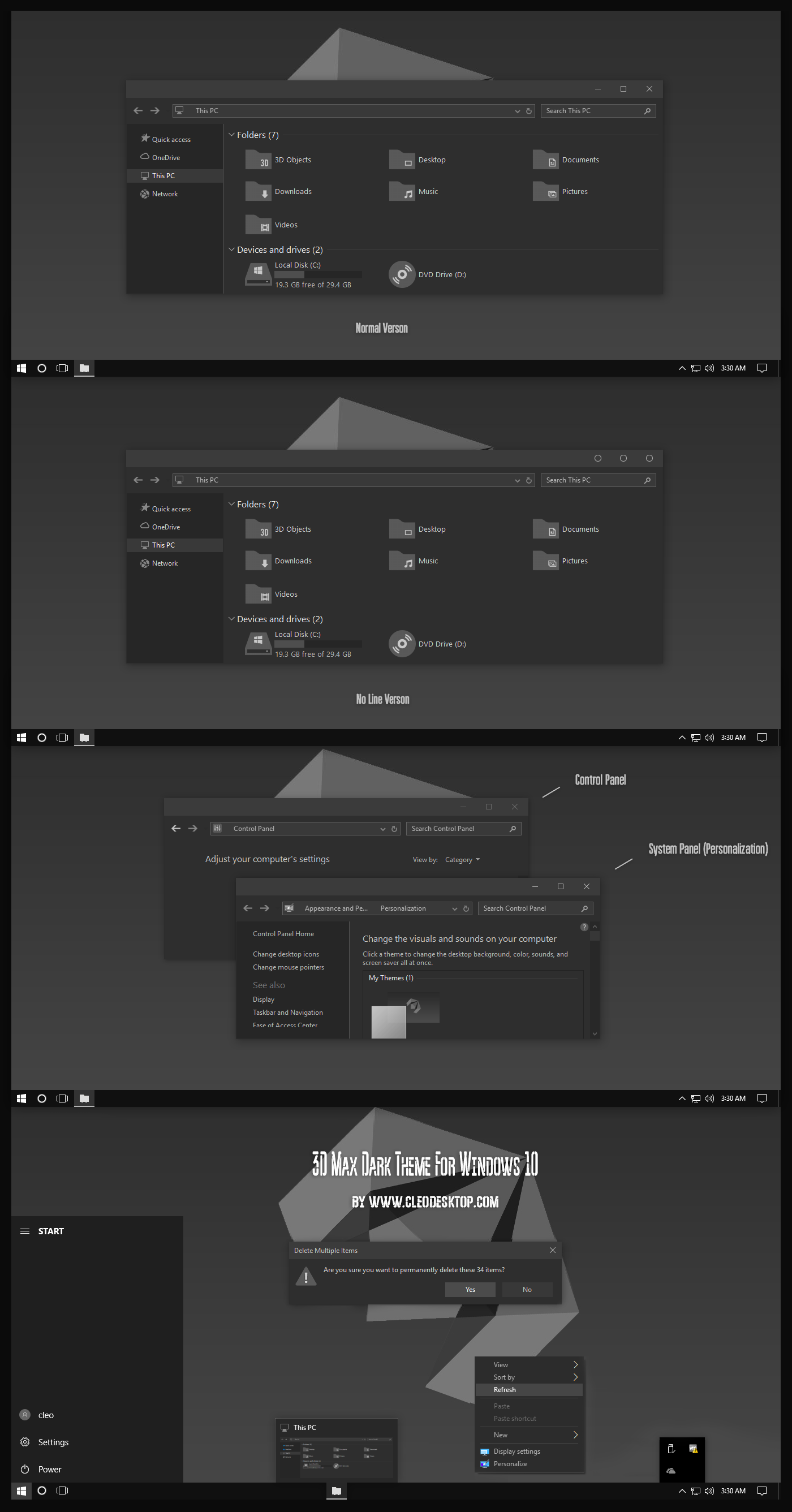 Bạn yêu thích thiết kế 3D Max và đang sử dụng hệ điều hành Windows 10? Chủ đề Dark Theme phong cách và hiện đại của 3D Max sẽ khiến bạn thích thú. Hãy xem bức ảnh liên quan đến chủ đề này để trải nghiệm trực quan hơn!