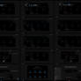 Pure Black Blue And Red Theme For Win10