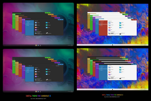 Obetal Dark And Light Theme Win10