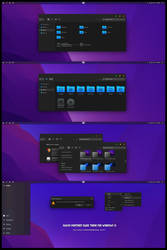 MacOS Monterey Dark Theme Windows 10