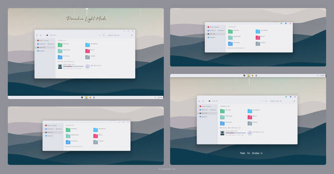 Ponocho light Mode Theme Win11