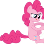 Pinkie Pie Vectoring Herself