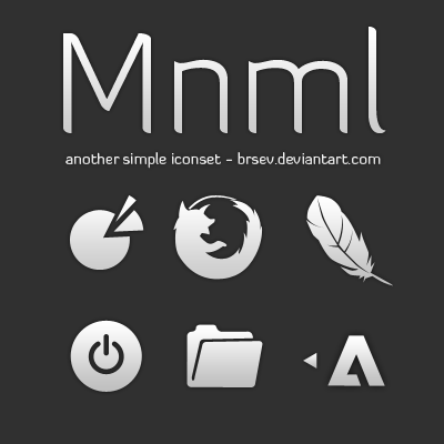 Mnml Icon Set by brsev