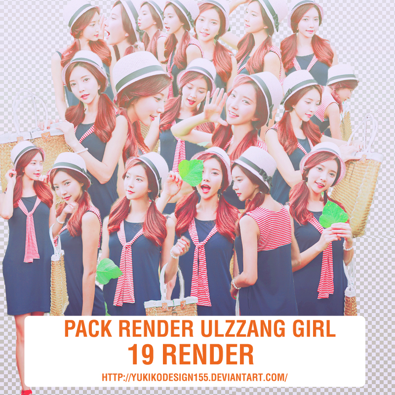 Pack PNG Ulzzang girl #3 by yukikodesign155 on DeviantArt