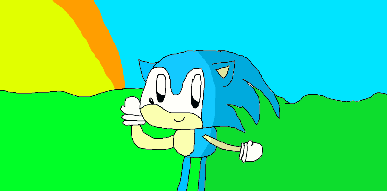 Sonic in the sun. by Darkspine16647 on DeviantArt