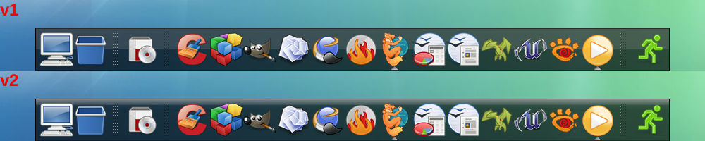 Vista Taskbar for RocketDock