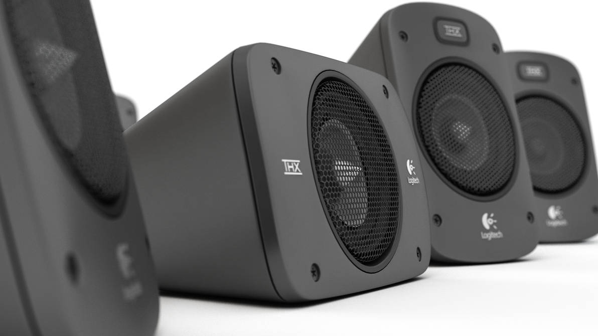 Logitech Sound System Rendering by xerix93 on DeviantArt
