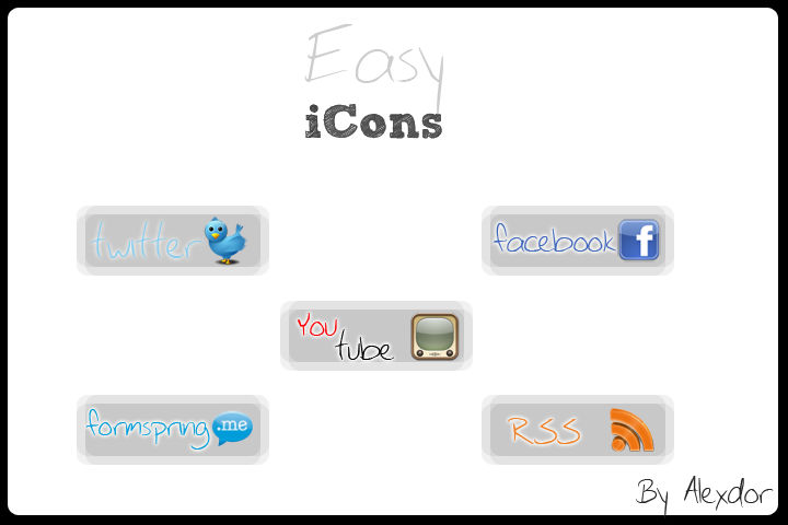Easy iCons by alexdor on DeviantArt