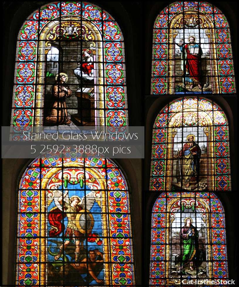 Stained Gl Windows Pack By Cat In The Stock On Deviantart Stained Gl Windows Pack By Cat In