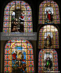 Stained Glass Windows pack by Cat-in-the-Stock