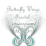Butterfly fractal wings