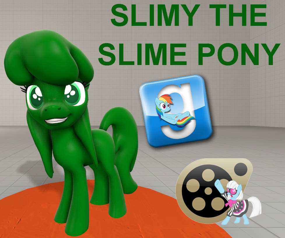 pony que hace slime