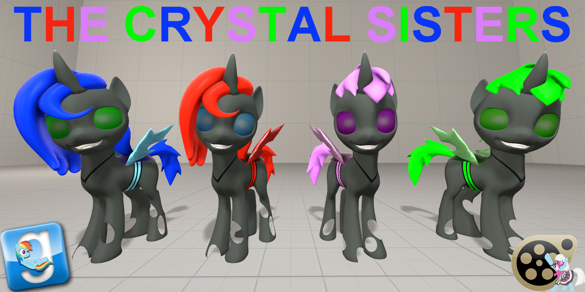 (DL) The Crystal Sisters by Out-Buck-Pony on DeviantArt