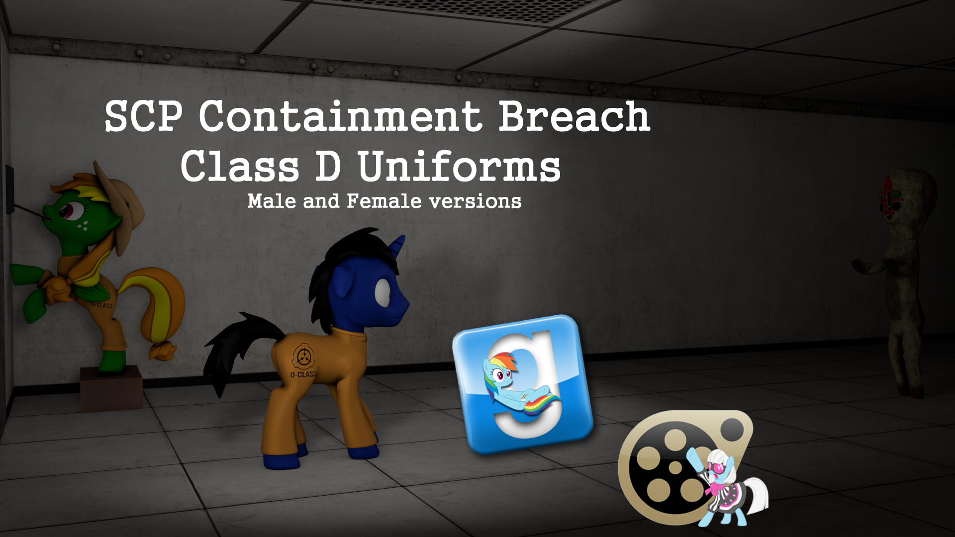 (DL) SCP Containment Breach Class D Uniforms