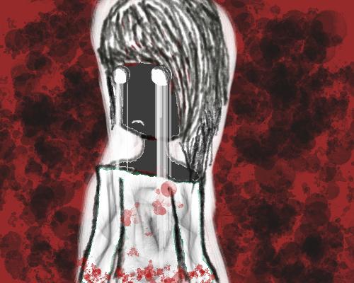 CreepyPasta OC: Serena The Crying Ghost by KonekoNari on DeviantArt