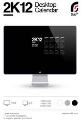 2K12 Desktop Calendar