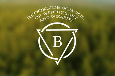 Brookside school of whitch craft and wizardy logo