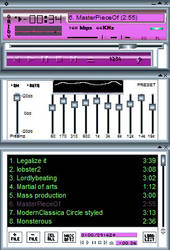 Titanium Purple Winamp