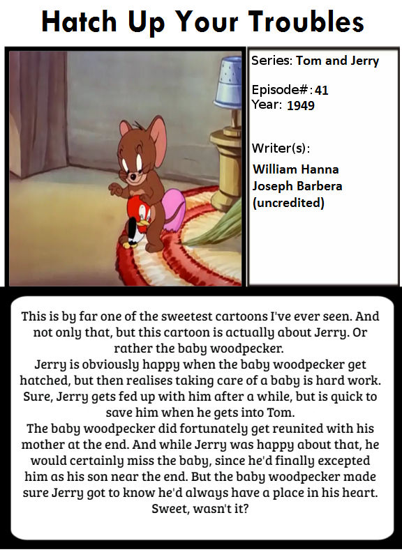 Tom and jerry woodpecker full episode on sale