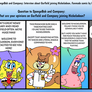 SpongeBob and Co discuss Garfield on Nickelodeon