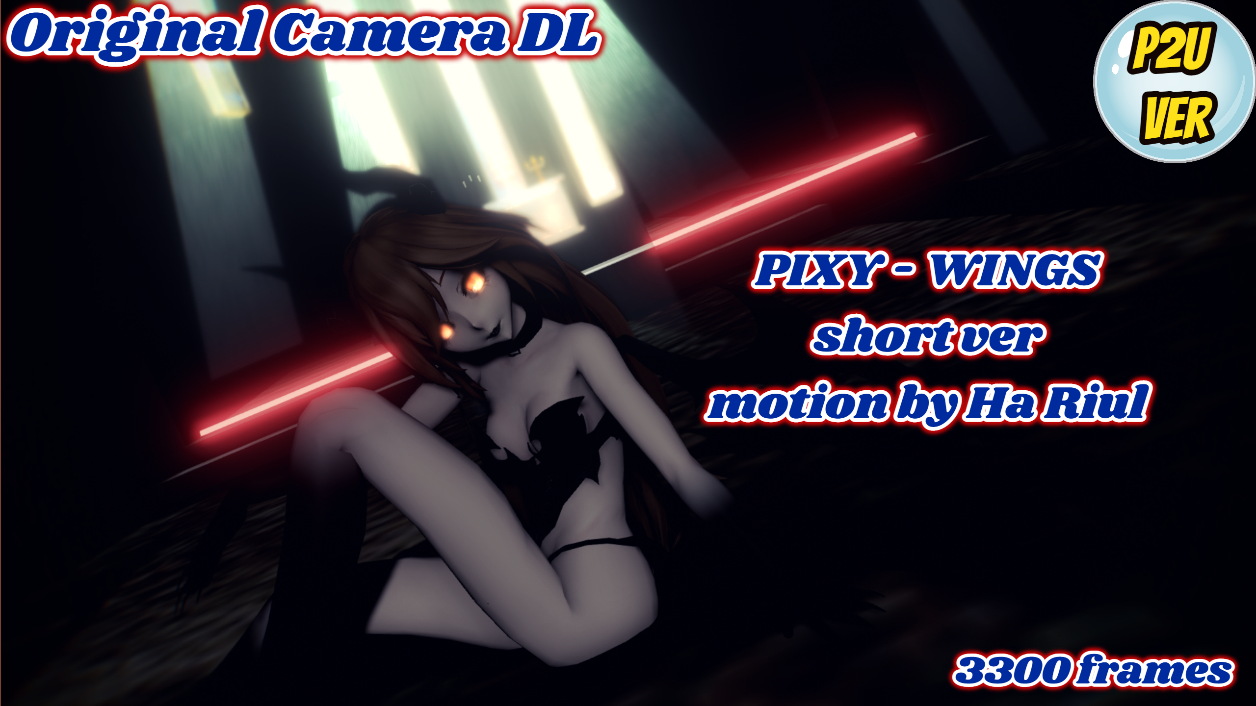 PIXY - WINGS (3300 frames) - camera by SarizaMMD by SARIZA0301, visual art