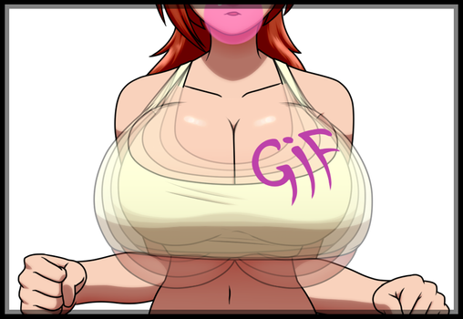 Inflation anime breast Anime's Breast