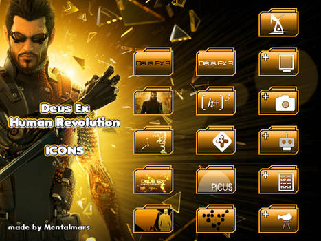 Deus Ex : Human Revolution Map Icons