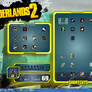 Borderlands 2 - Wallpapers Pack - Zer0 UI
