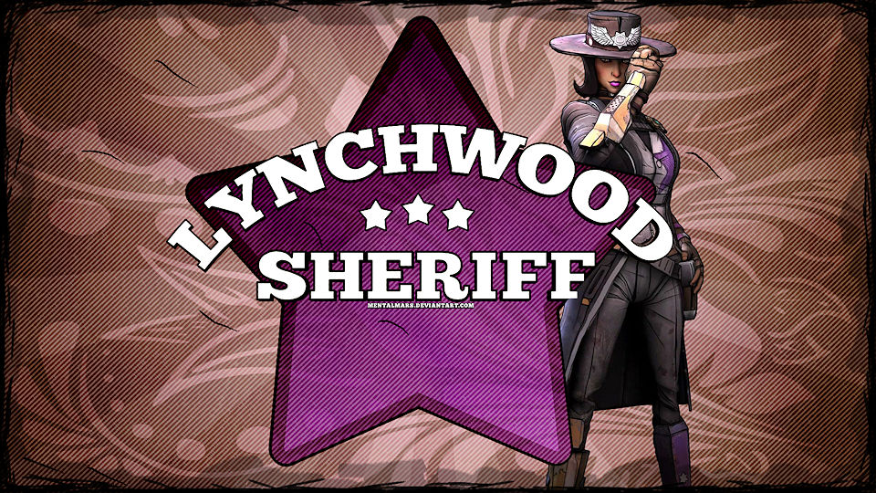 Borderlands 2 Wallpaper Pack Sheriffbadge By Mentalmars On